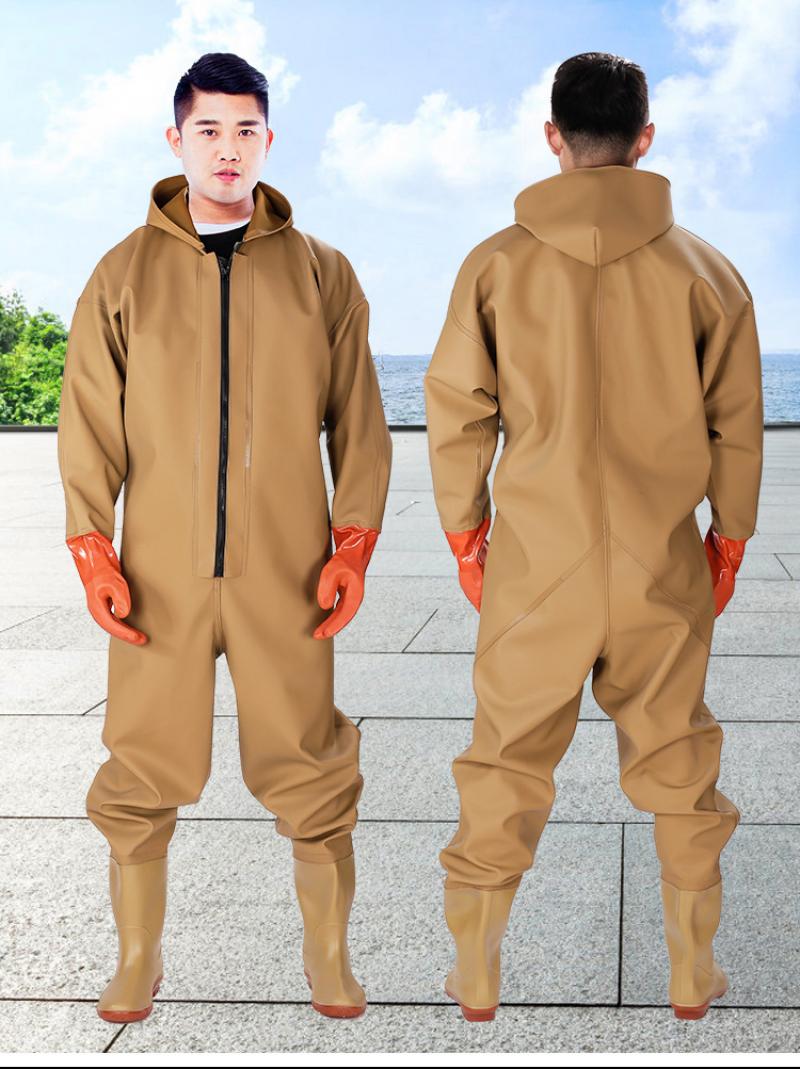 Fishing Waders - Atmungsaktive Angelwathosen für Herren, Wathose mit
