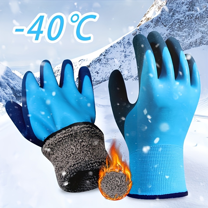 Fishing Gloves - Wasserdichte und warme mechanische Winterhandschuhe, geeignet