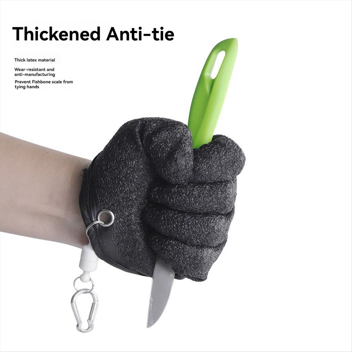 Fishing Gloves - ABST Professioneller Latex-Angelhandschuh für Links- und