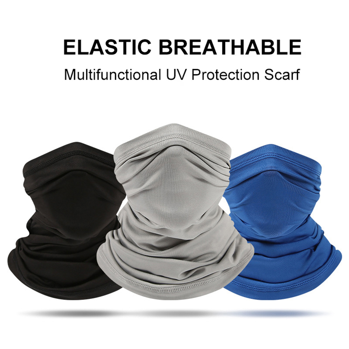 Fishing Mask Sun Protection - Eisseide Sonnenschutz Gesichtsmaske Sport Motorrad Nackenschutz
