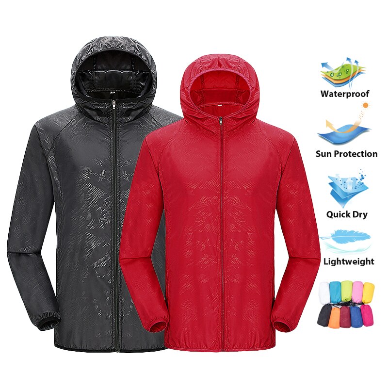 Fishing Rain Suit - LNGXO Unisex-Wanderjacke für Herren und Damen,