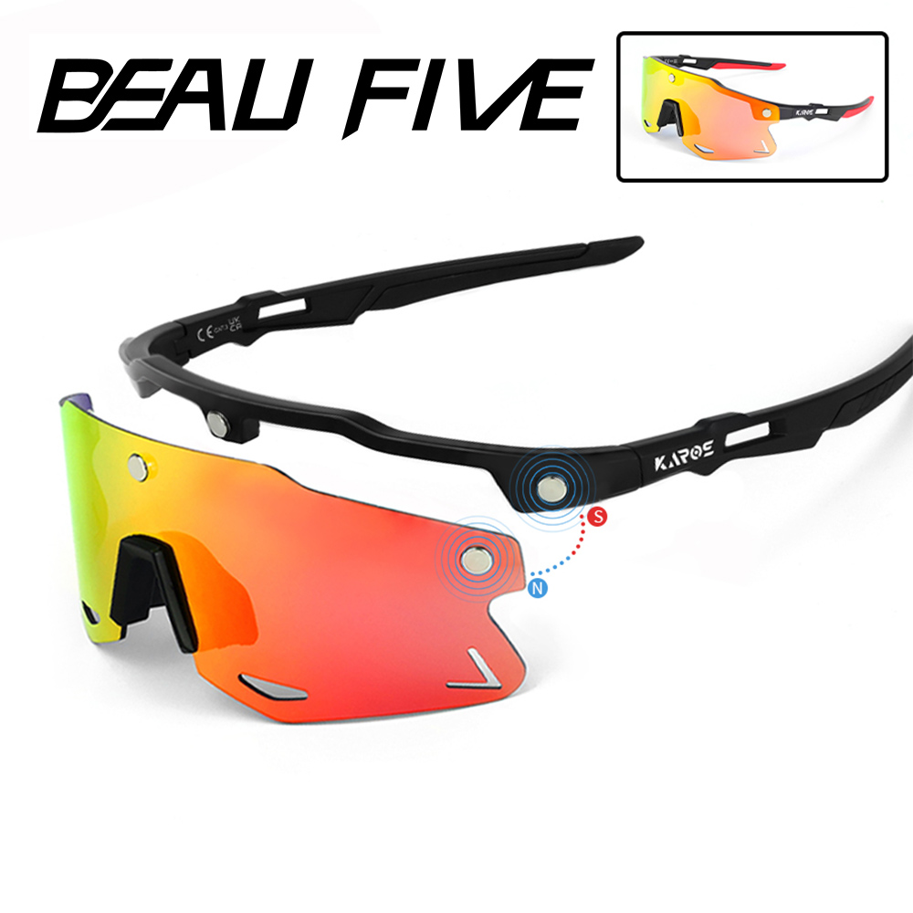 Fishing Sunglasses Polarized - BEAU FIVE Magnetische Polarisierte Sonnenbrille UV400