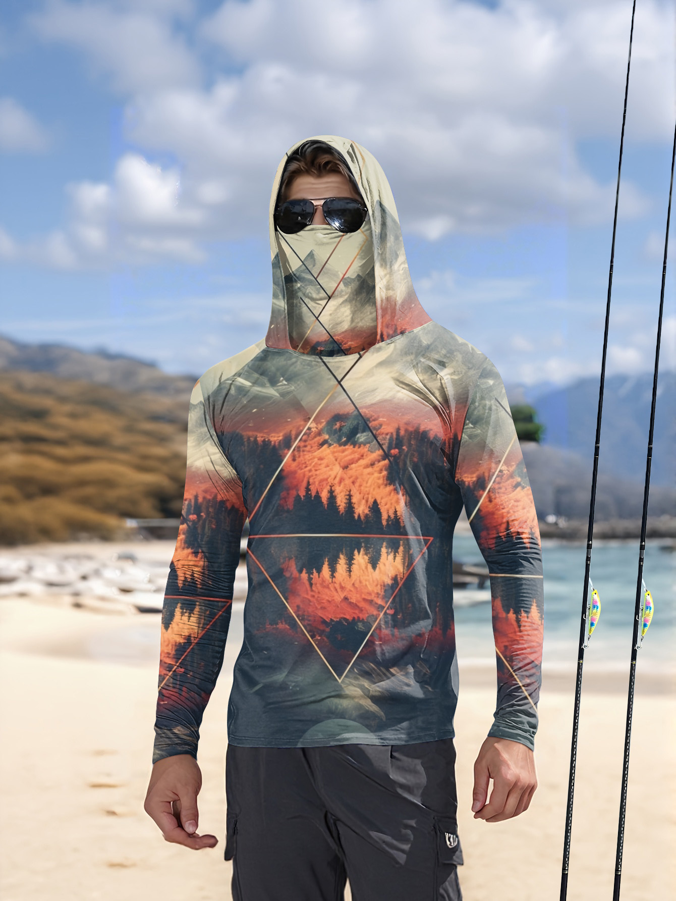 Outdoor-Anglerhoodie für Herre – Fishing Hoodie Bewertung und Preis