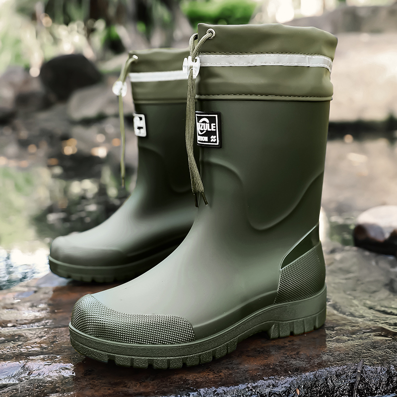 Herren-Regenstiefel mit Kordel – Fishing Boots Bewertung und Preis