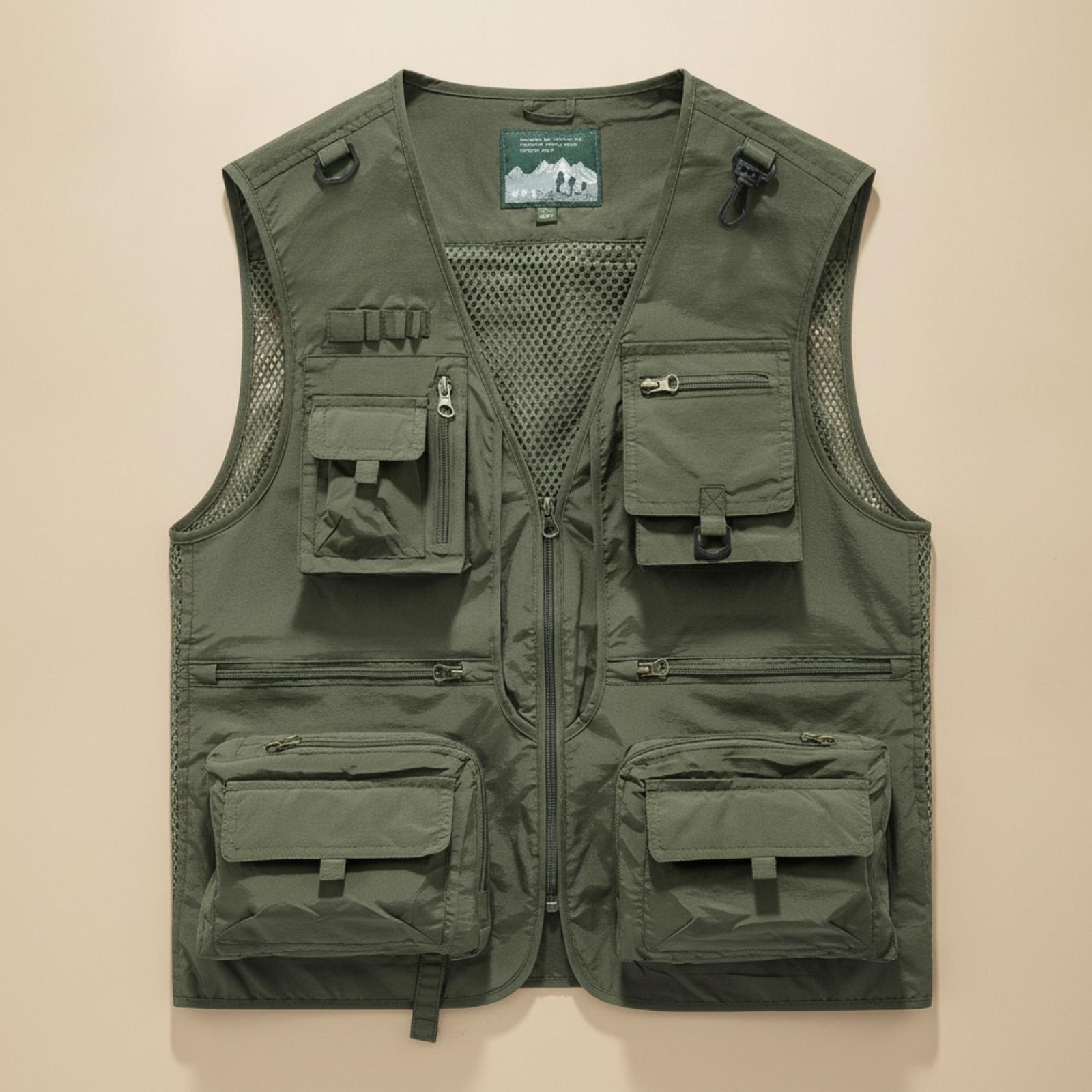 Ärmellose Herren-Utility-Weste – Fishing Vest Bewertung und Preis