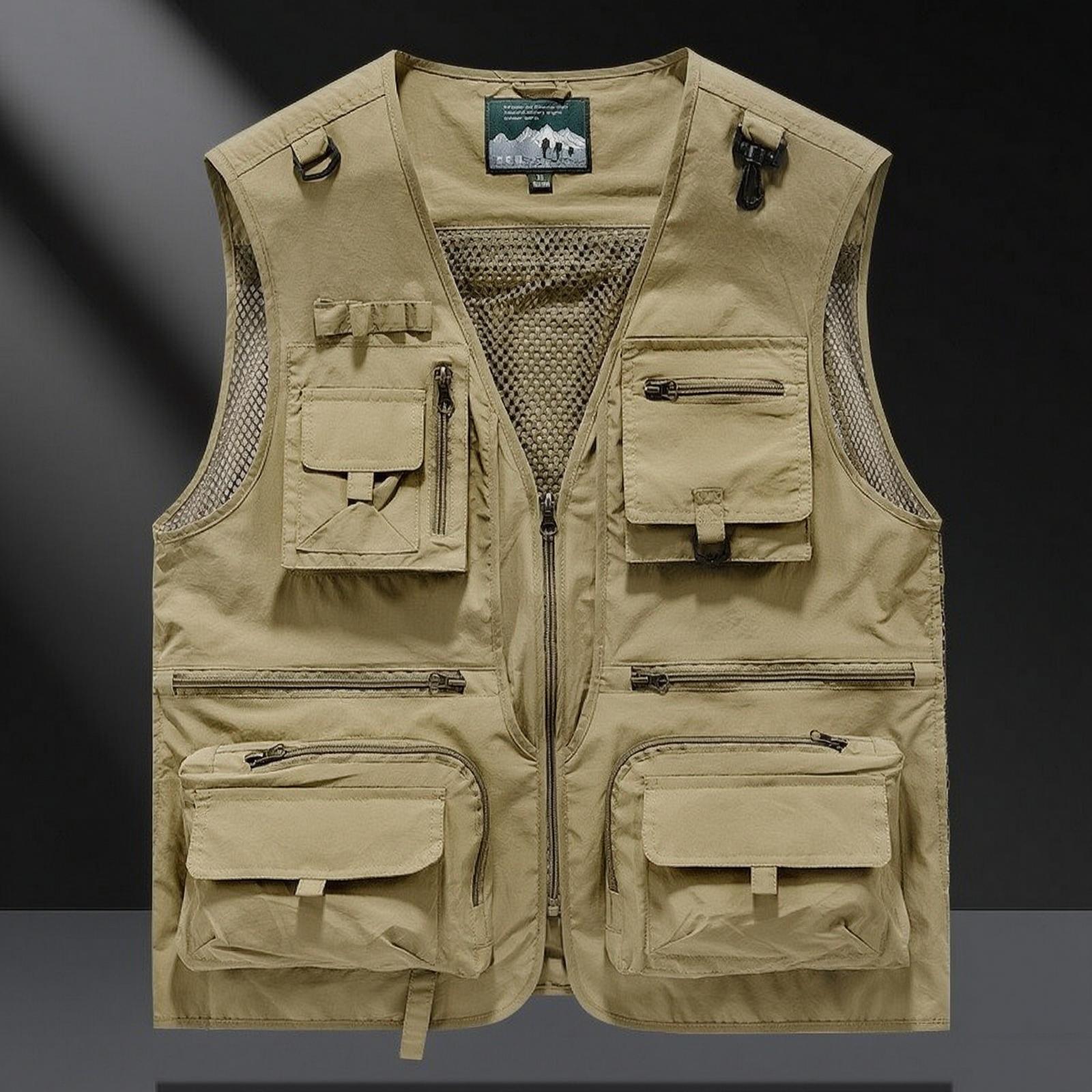 Ärmellose Herren-Utility-Weste – Fishing Vest Bewertung und Preis