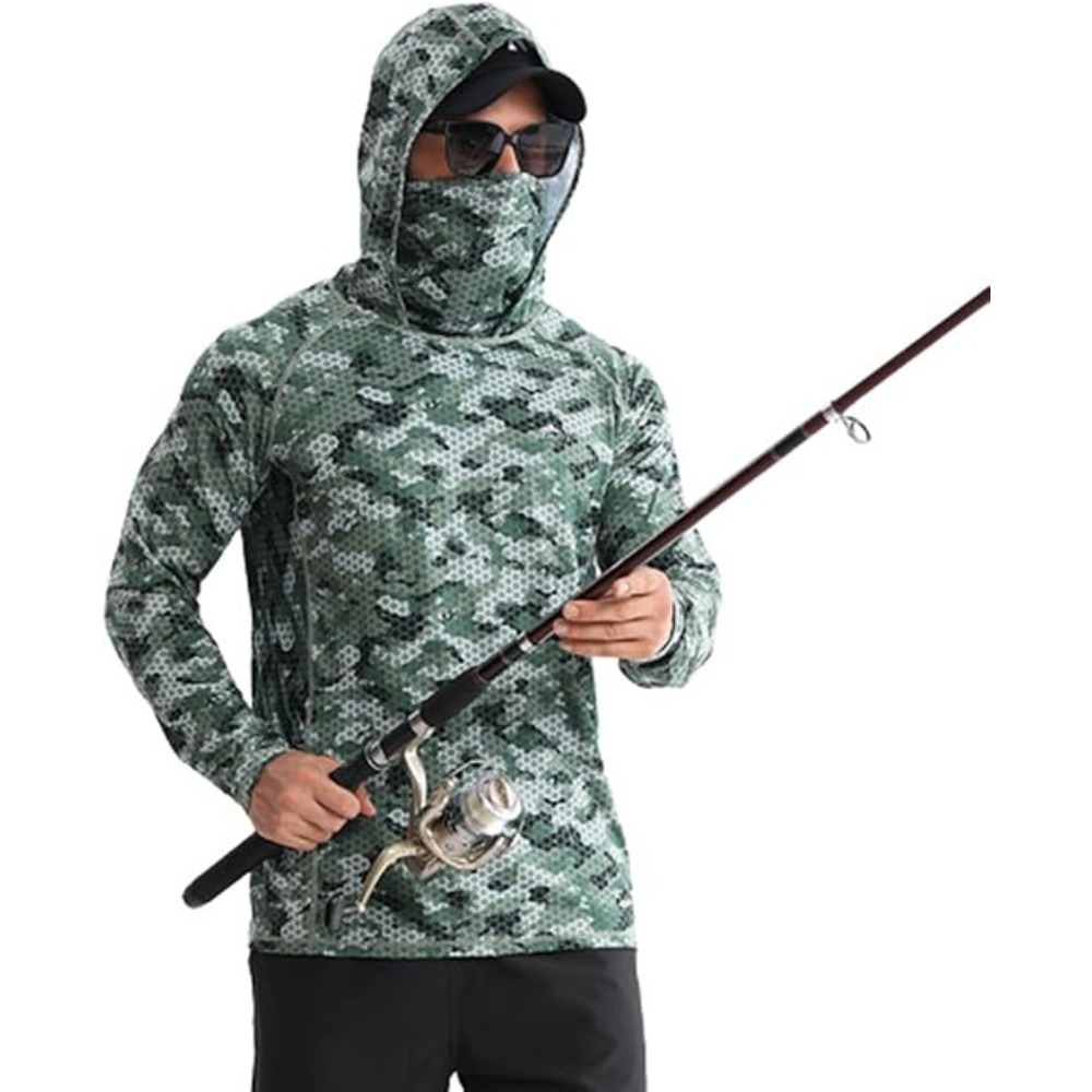 Schnell trocknender, sonnenres – Fishing Hoodie Bewertung und Preis