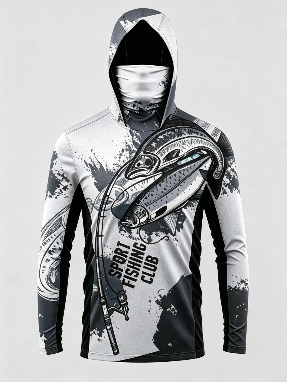 UPF50+ Tarnmuster Herren Langa – Fishing Hoodie Bewertung und Preis