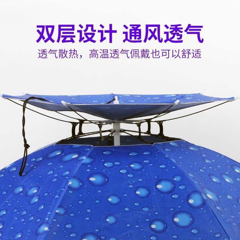 Regenschirmhut, am Kopf getrag – Fishing Hat Bewertung und Preis