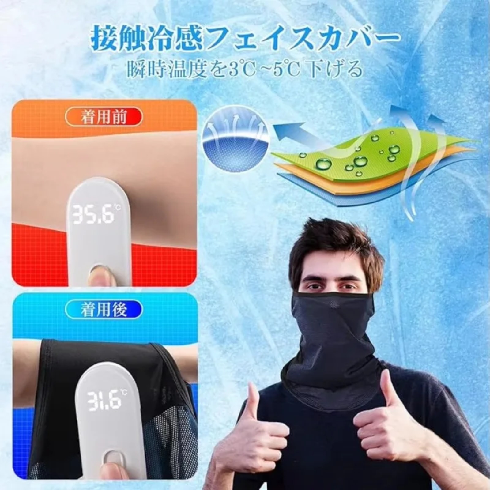 Goture UPF50+ UV-Schutz Kühlen – Fishing Mask Sun Protection Bewertung und Preis